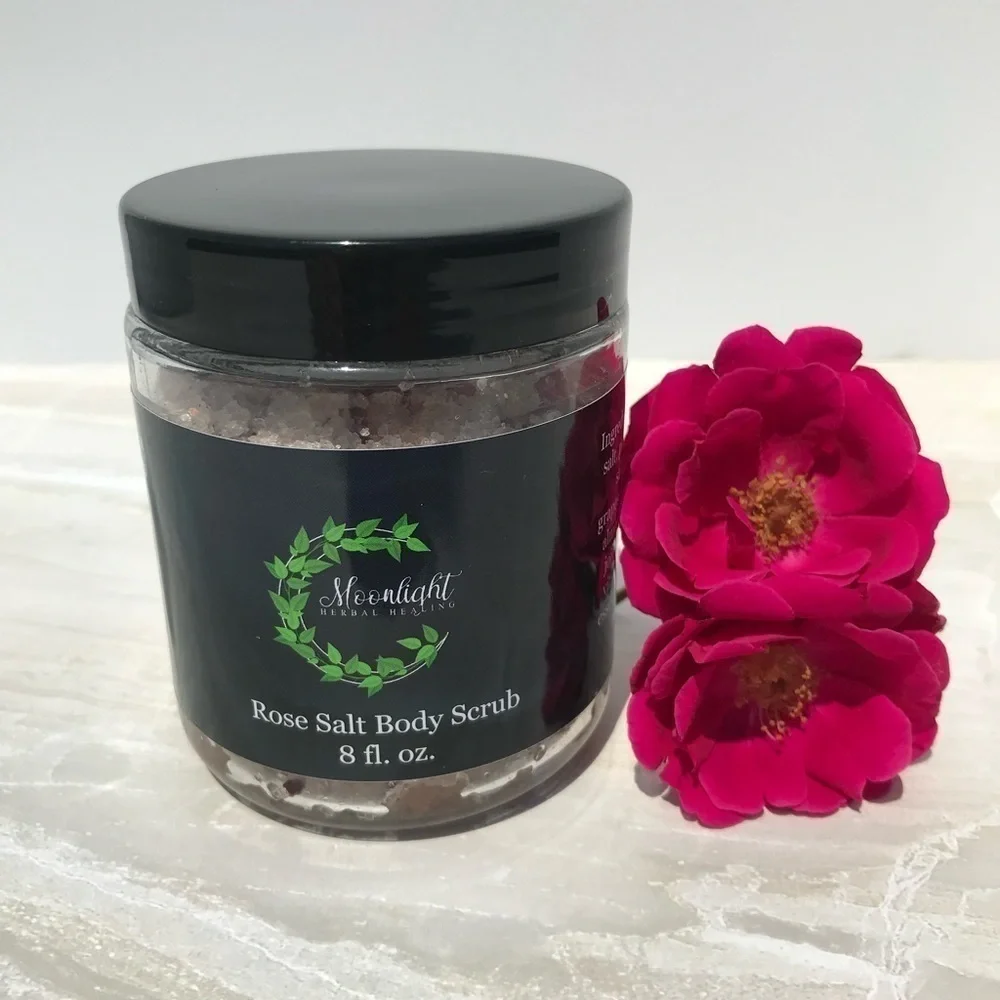 Handmade Bath Salts, Body Scrubs